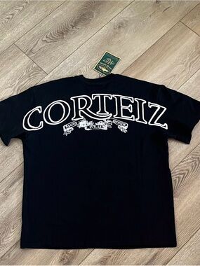 Corteiz Men's Black Short-Sleeve Graphic Tee